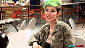 Francesa Finds Cocks In Bowling Alley