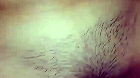 Asian huge hairy pussy cum on belly