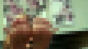 i got cum all over my cute feet in this pov fetish