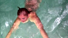 Pretty Pink Peacock Squirting Outdoors with Hairy Charm