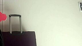 Sexy Stephanie James in crossdressing fun