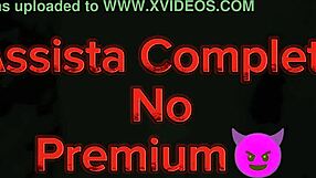 Young bride enjoys blowjob while husband watches