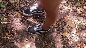 Teen 18+ Gets Fucked By University Friend In Forest During Camping