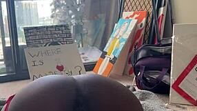 ebony can't handle the machine.