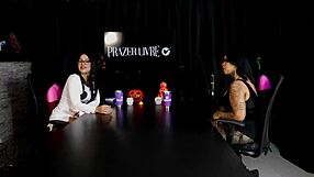 Morena Demonstrates Blowjob On Toy - Marcelly Melo Sheer Red