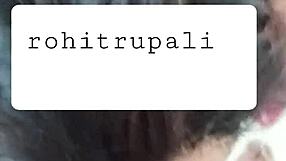 Rohit watches Rupali sucking black cock