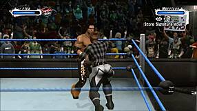 Marissa challenges John Morrison in a heated match