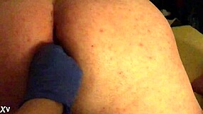 Amateur Fingers Probe Prostate with Intense Pressure