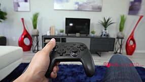 Step Sis Gawks at Cock for Car Ride POV Fuck