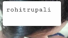 Rohit watches Rupali sucking black cock