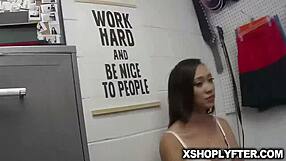 Officer Rusty Nails fucked Madi Laine after catching her