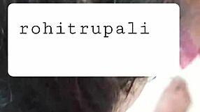 Rohit watches Rupali sucking black cock