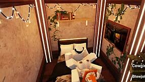 Slutty Traffic Cone Receives Blowjob And Domination From Master