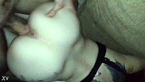 Tattoed rebel teen 18+ engages in intense sexual encounter!