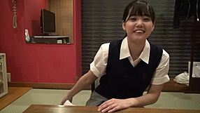 Asian Amateur Schoolgirl Impregnated For A Month, Has To Sell Her Body.