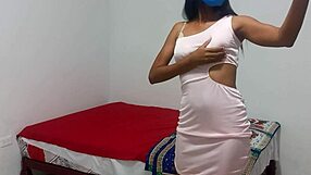 Delicious Indian Flashes Sensual Christmas Greeting