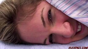 Bubble butt Renee gets big booty railed.