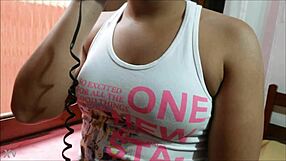 Damn! Corno films wife teasing gas delivery guy in public! Part 1.