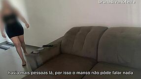 Damn! Married woman drilled in ass while husband works!