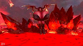 Happy Halloween Wishes from Big-Titted Maggie in Costume