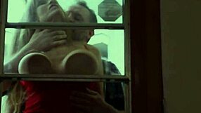 Titfucked milf pornstar takes hardcore pounding with redhead flair and facial finish