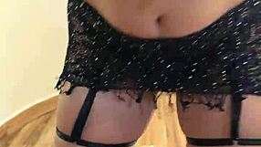 Dance 1 With Latina In See Through Dress