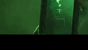 Iaaras2 feels pleasure sucking a good cock with tits