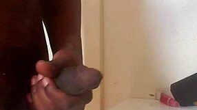 bbc masturbation with cum and monster cock