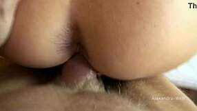 perverted stepbrother caught jerking off to cougar tits