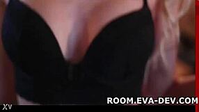 crazy party girl teases on livecam