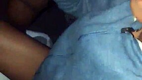 ebony redhead get sloppy in the hood with a wet cumshot