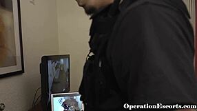 Real prostitute caught by cop