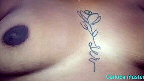 Masked Latina Safada Takes Hot Cum on Her Big Ass!