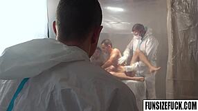 Funsizefuck com - weird check on virus twinks Marcus Rivers n Adrian Rose, gotta swap fluids with Dallas Steele an Dolf Dietrich huh