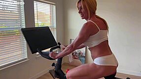 Me stripping down after Peloton for you