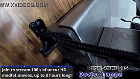 Dr Tampa and Aria Nicole try Foley catheter