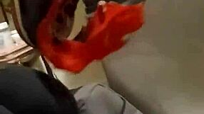 Friend Has Fun Trashing My Sneakers In Detailed Action