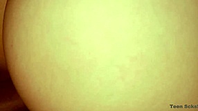 Skinny teen is fucked by stepdad with moaning orgasms