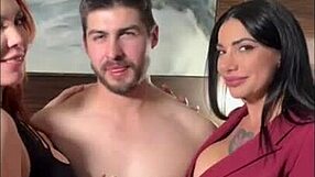 Double Penetration with Strap-On on My Italian Babe Priscilla Salerno, OH YEAH!