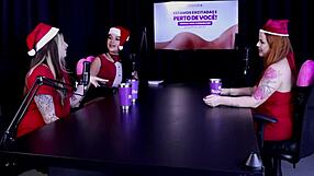 blonde latina wants gang bang with giant black cock on christmas