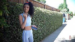 Mocha fuck-doll Jada Doll intensely drains a big rough cock hard