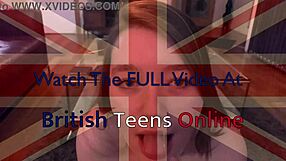 british teen sloppy blowjob tit wank and cum swallow