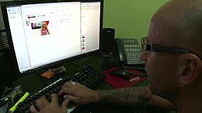 Office Porn With Fucking Moaning Quickie Orgasm At Work