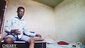 Tahiru, My Neighbor, Finally Tasted My Pussy Today After Begging. I Let Him Dive In!