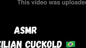 old brazilian couple fucks wet pussy in homemade cuckold sex