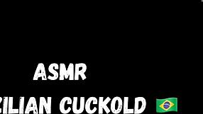 old brazilian couple fucks wet pussy in homemade cuckold sex