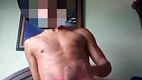 Colombian amateurs in red outfits