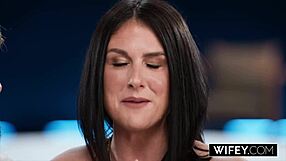 Hubby Watches Sienna Rae Take Double Penetration Hard