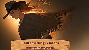 Look How This Guy Moans Loudly During His Intense Orgasm!