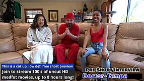 Dr Tampa and Aria Nicole try Foley catheter